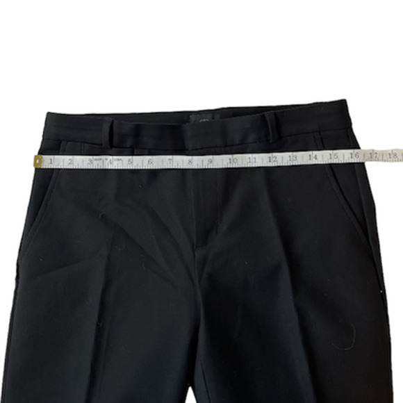 Banana Republic Black Pants with Leather Cuffs Size 4 - Picture 7 of 12